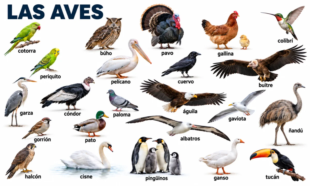 Aves: características, clasificación e importancia ecológica